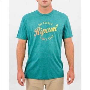 RIP CURL NWT MEN'S TOM-TOM MOCKTWIST Tee Size Medium